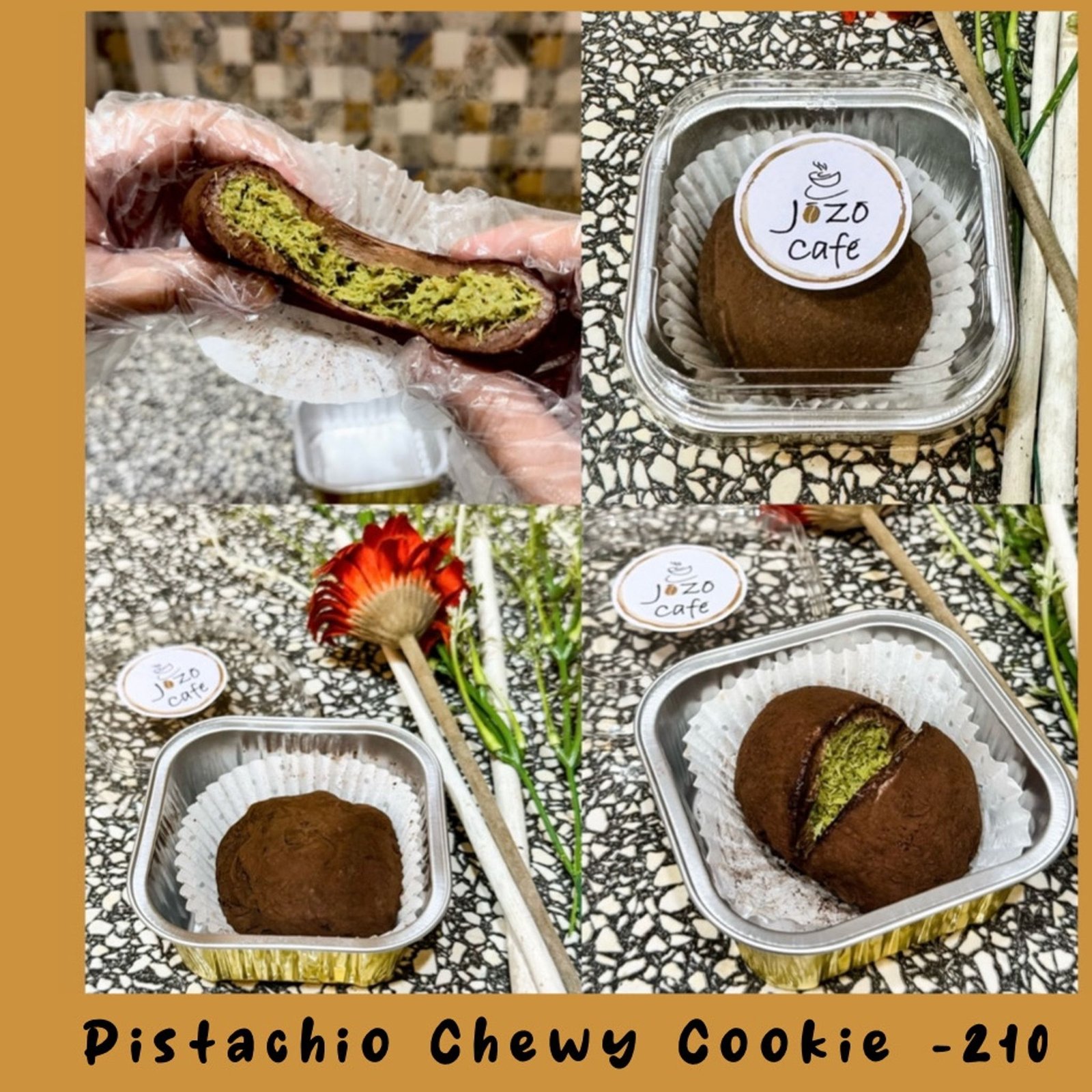 Pistachio Chewy Cookie  (Dubai Chewy Cookie)