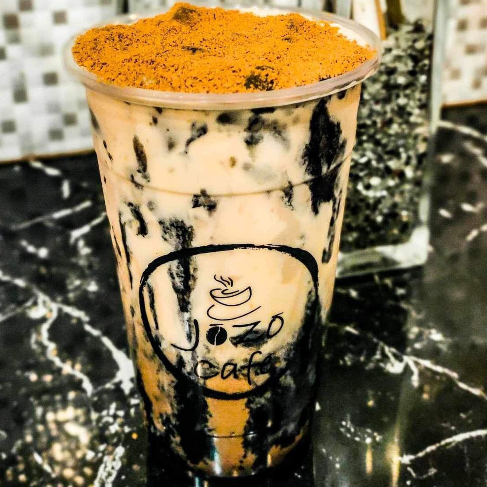 Blueberry Cheesecake Milktea