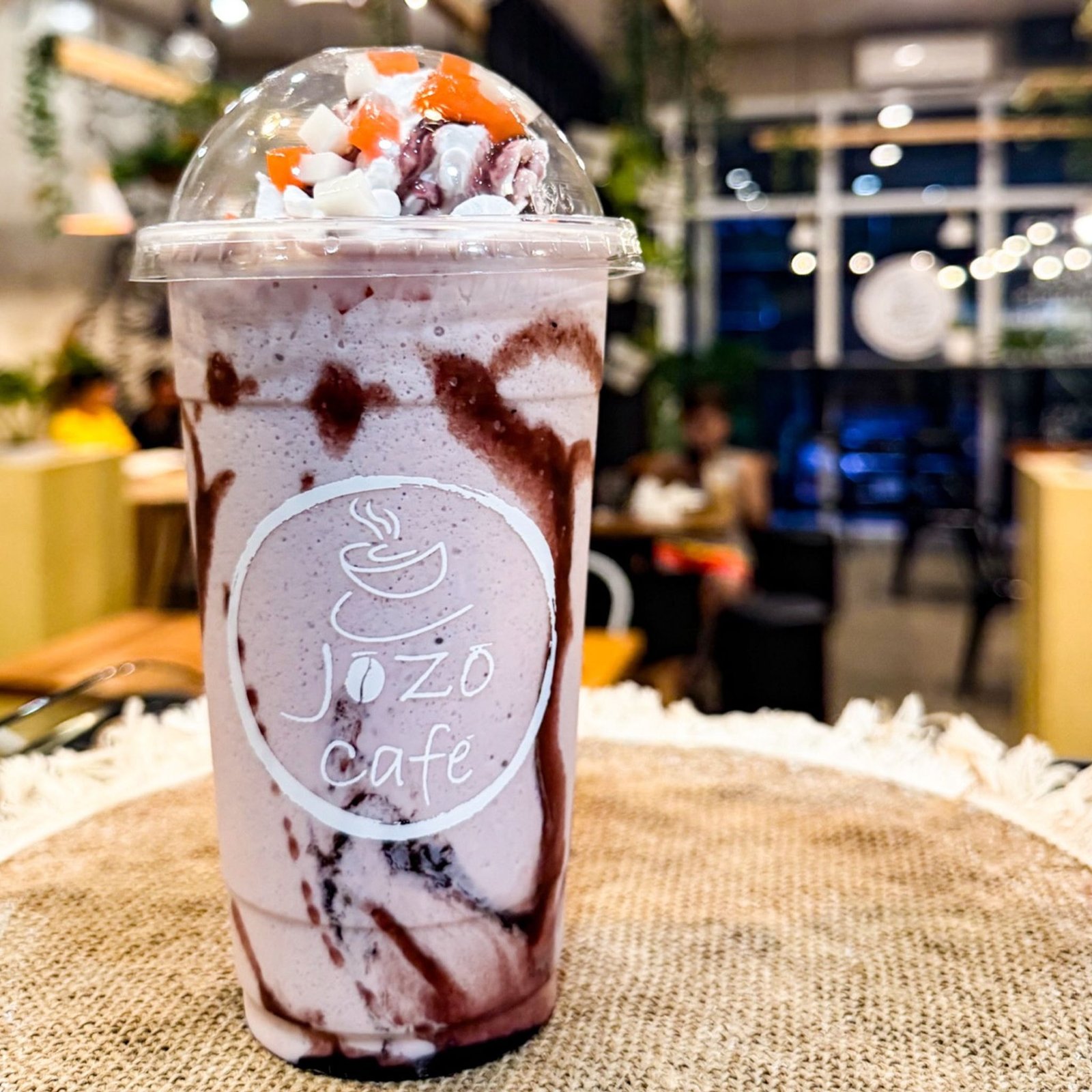 Blueberry Frappe Ice Blended Non-coffee