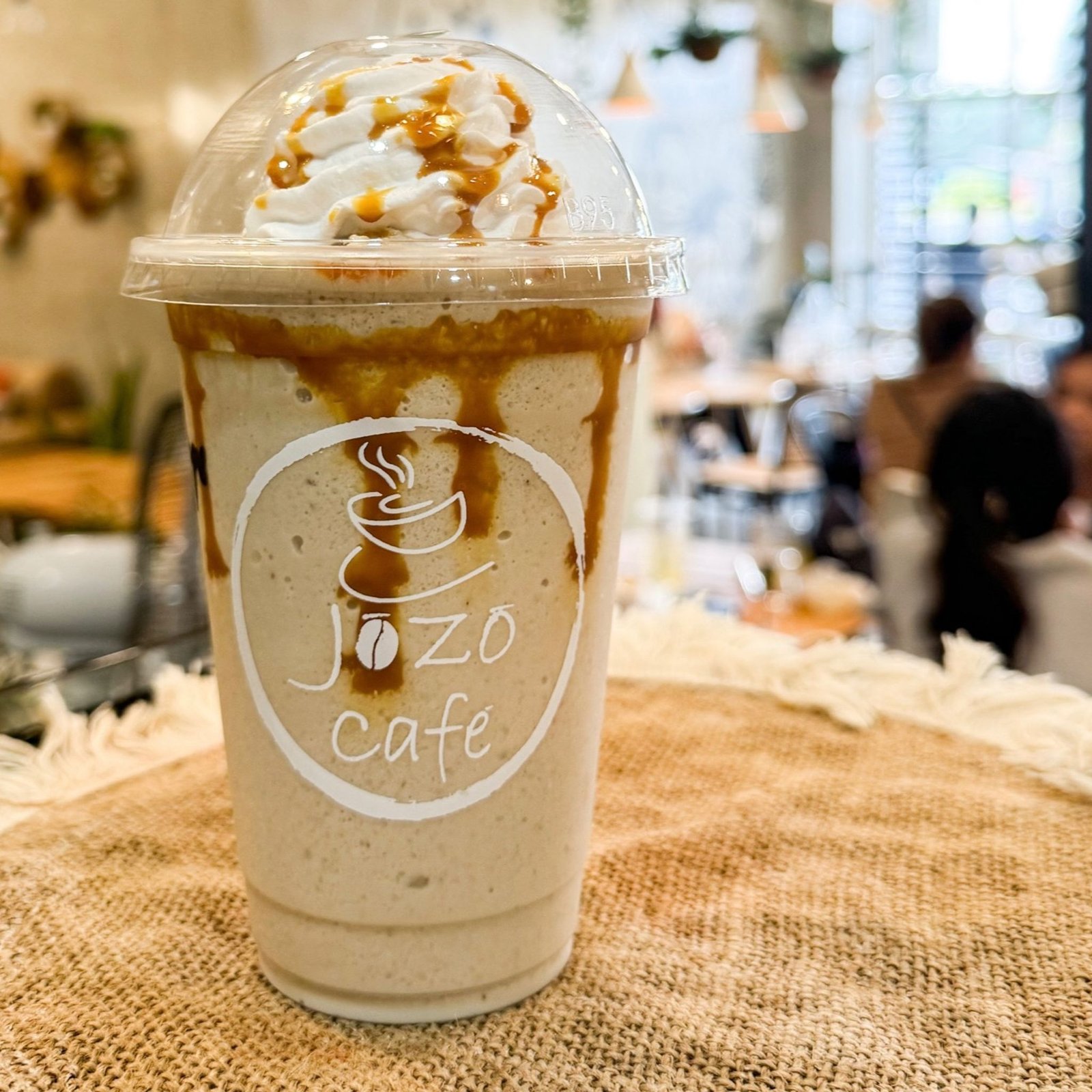 Salted Caramel Frappe Ice Blended Non-coffee