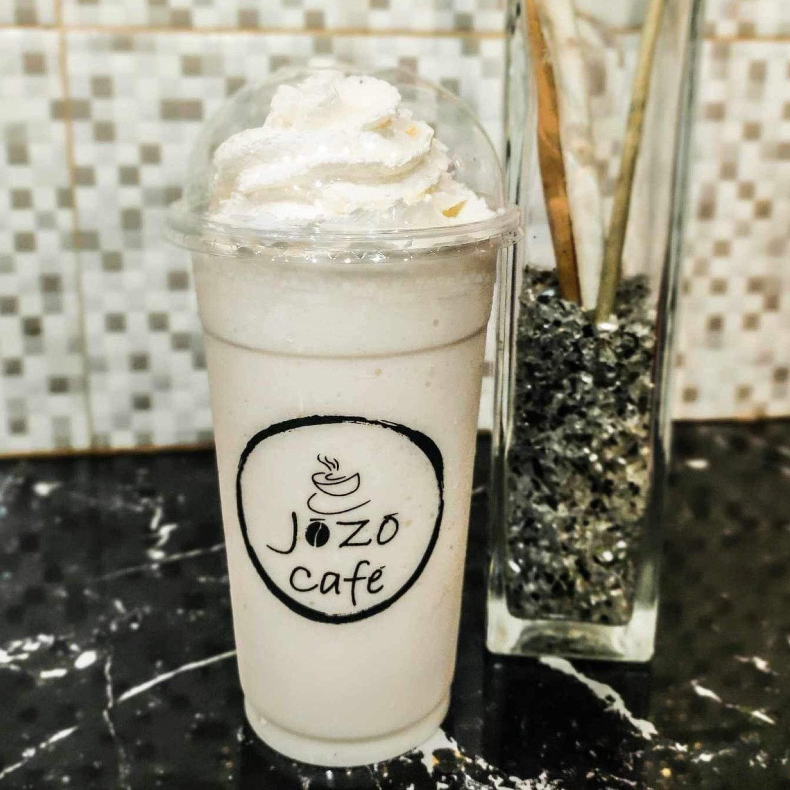 White Chip Vanilla Frappe Ice Blended Non-coffee