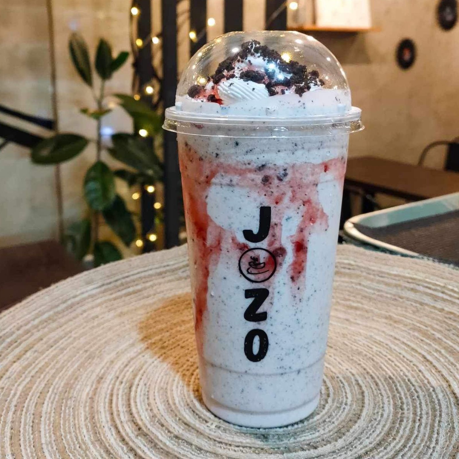 Strawberry Oreo Frappe Ice Blended Non-coffee