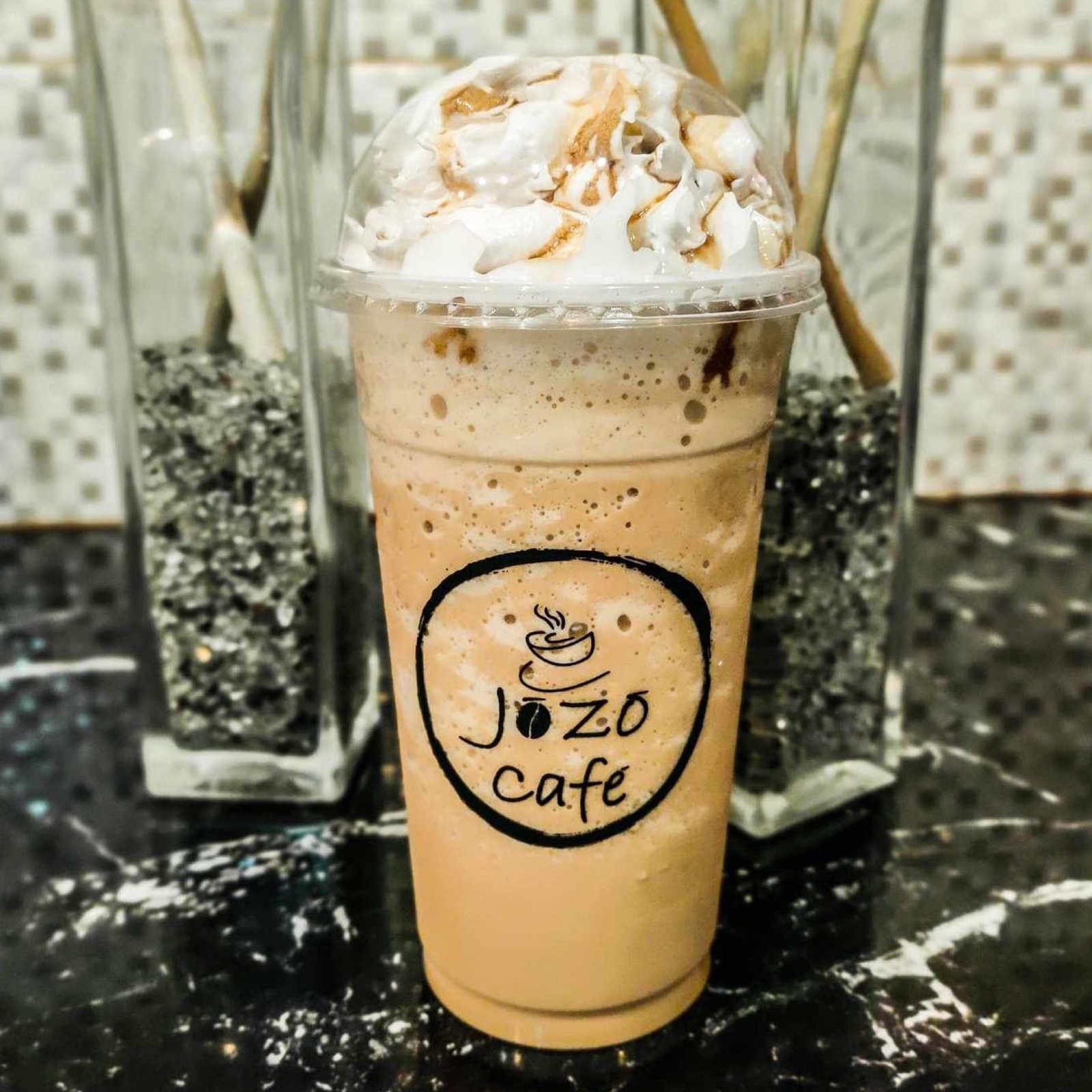 Vanilla Creme Frappe Ice Blended Coffee