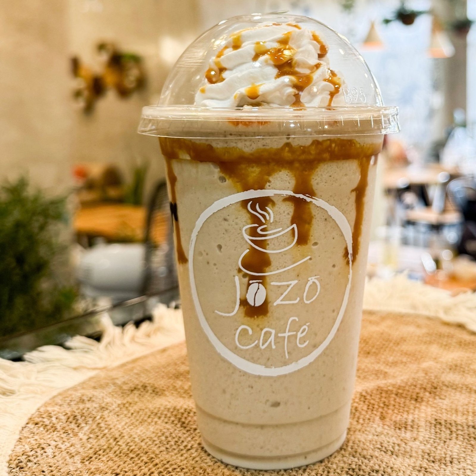 Caramel Frappe Ice Blended Coffee