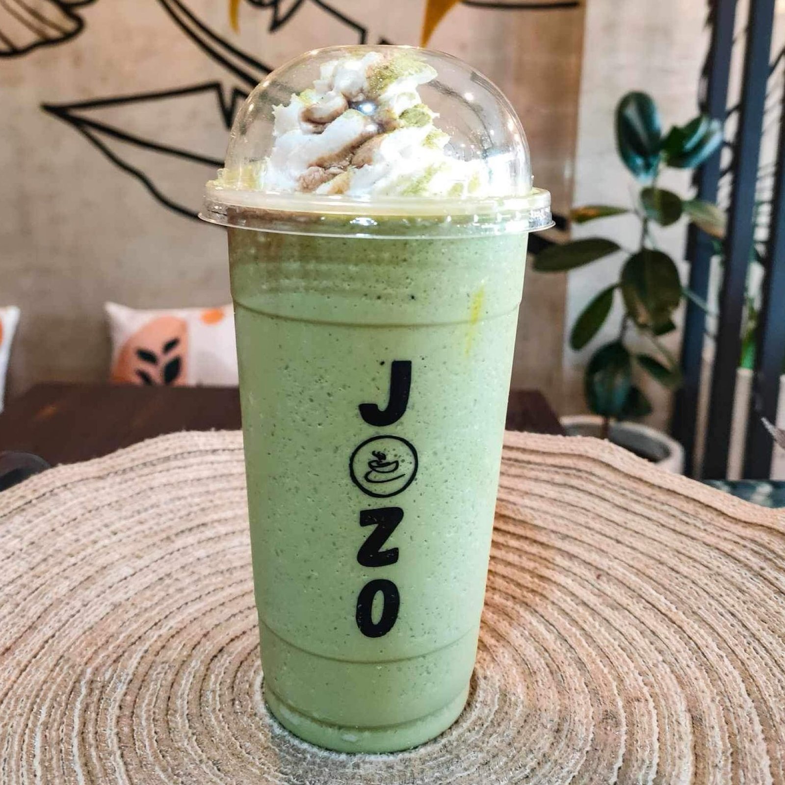 Matcha Frappe Ice Blended Coffee